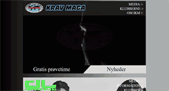 Desktop Screenshot of kravmagavalby.dk